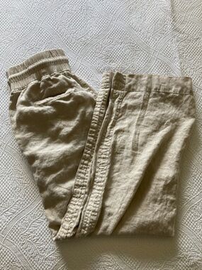 Quince 100% European Linen Wide Leg Pants